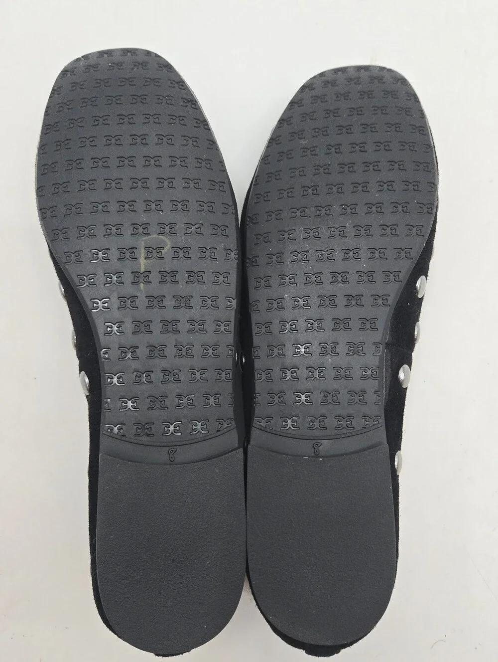 Sam Edelman Black Studded Ballet Flats with Bow